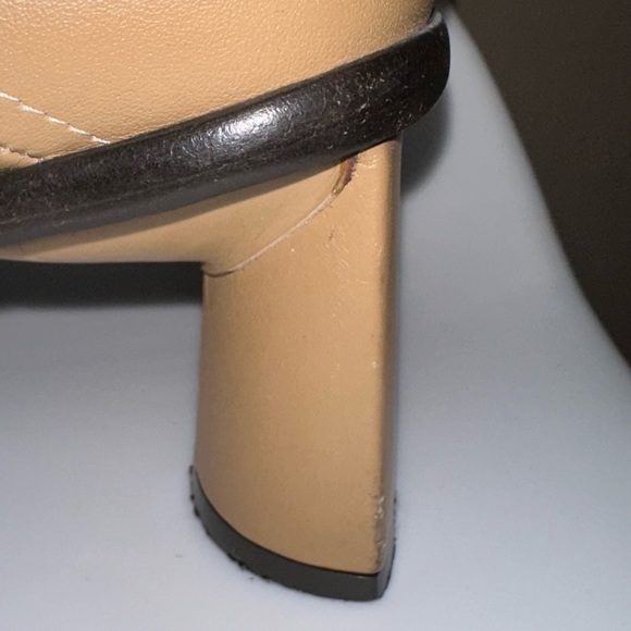 Goffredo Fantini Italy Tan Leather Zip Low Calf Boots Women Sz 36 EU (Sz 6 USA) - Picture 12 of 15